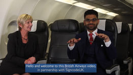 BA offers signed travel videos for deaf passengers