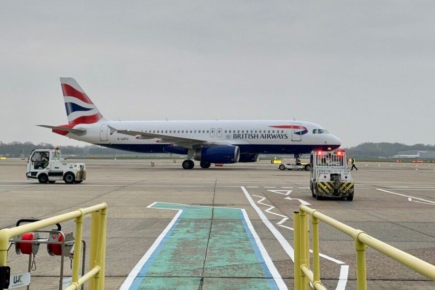 British Airways resumes European flights from Gatwick