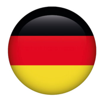 Germany button flag