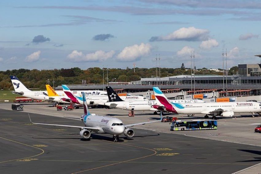 Hamburg airport records 22 per cent rise in traffic