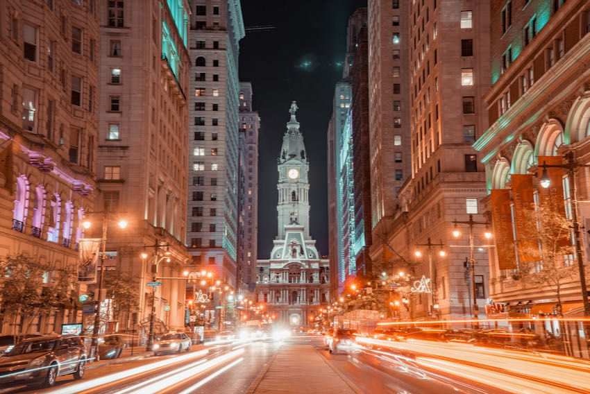 Philadelphia city shot