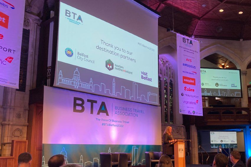 BTA chair at conference in Belfast