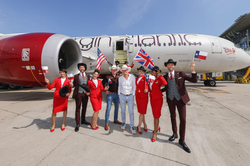 Branson Virgin Austin launch