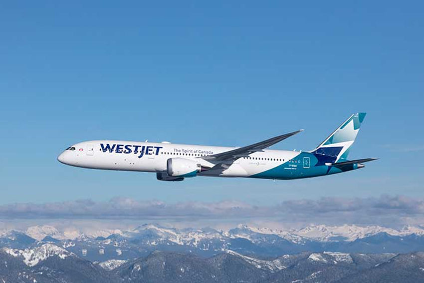 Westjet plane